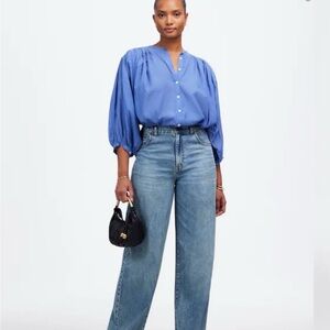 Madewell Superwide-Leg Jeans Curvy